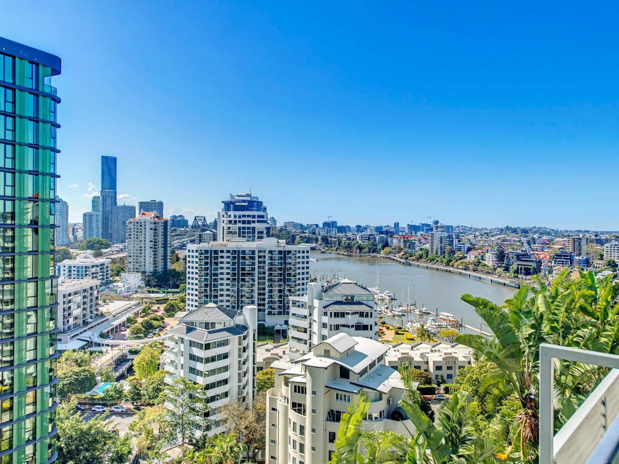 Lovely 2 Bedroom Executive Apartment Brisbane Exterior foto