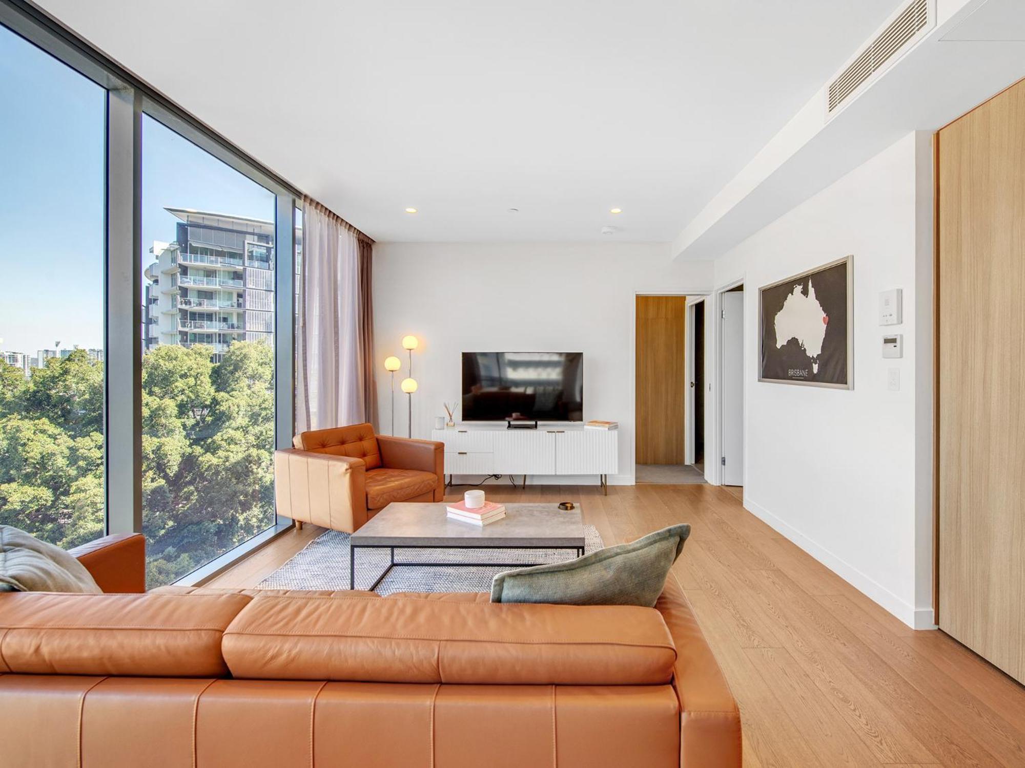 Lovely 2 Bedroom Executive Apartment Brisbane Exterior foto