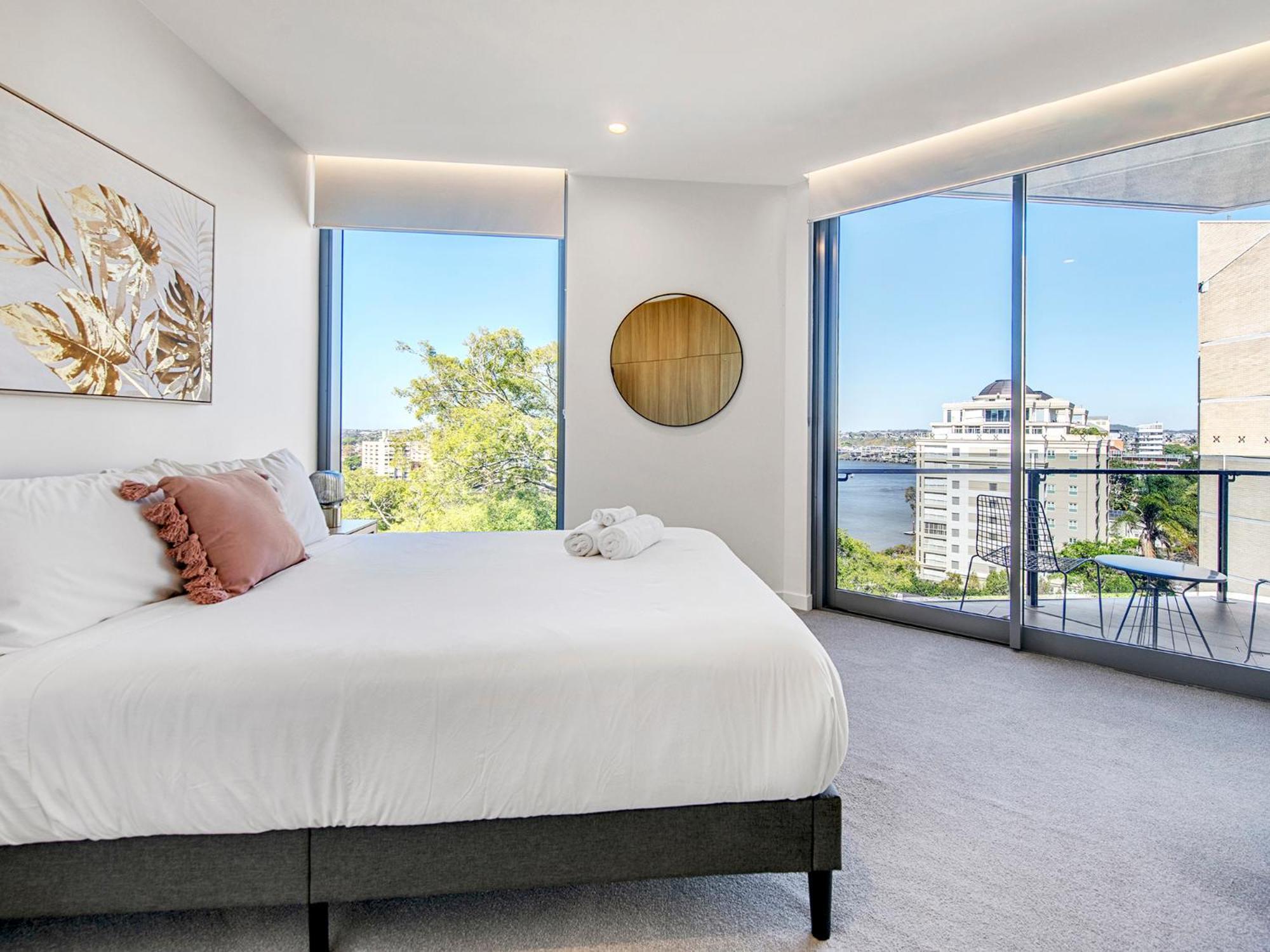 Lovely 2 Bedroom Executive Apartment Brisbane Exterior foto
