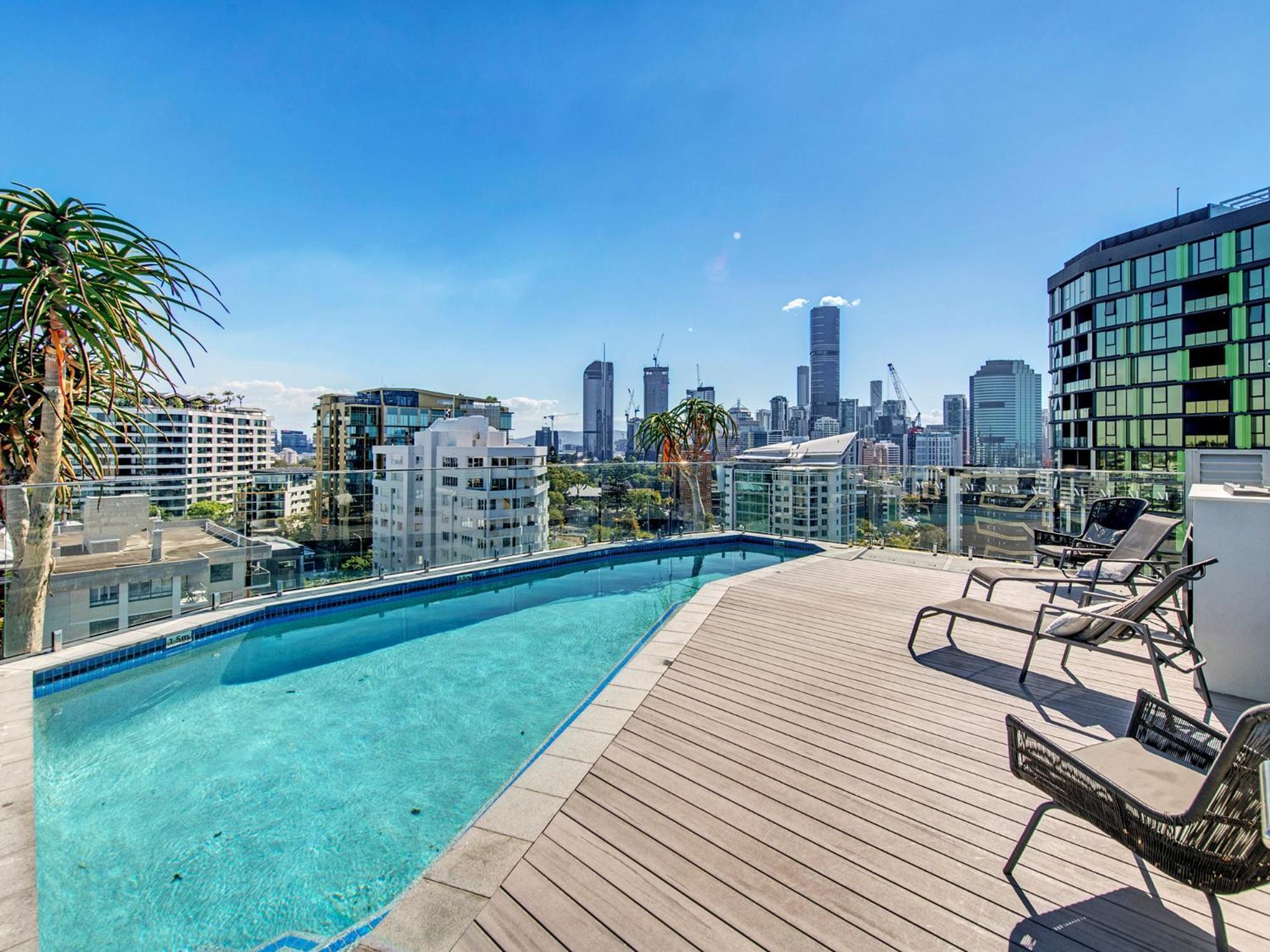 Lovely 2 Bedroom Executive Apartment Brisbane Exterior foto